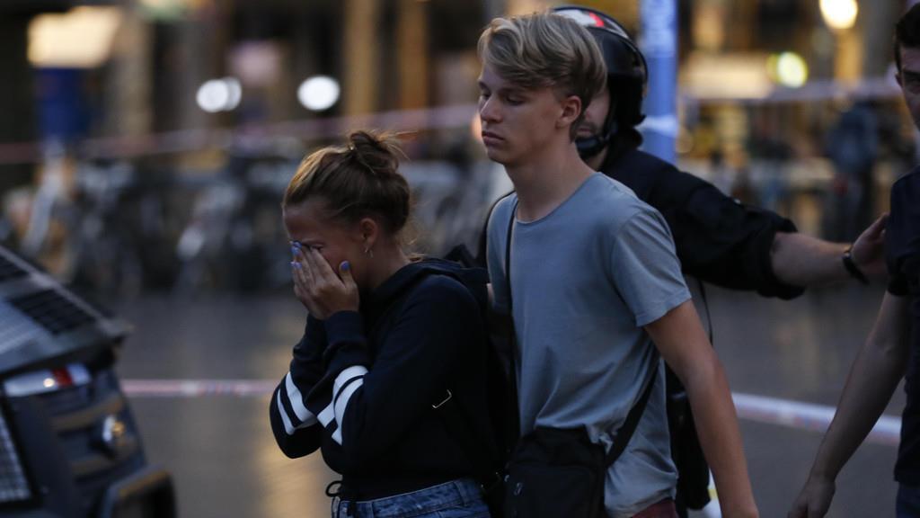 Terror in Barcelona: Bilder vom Abend