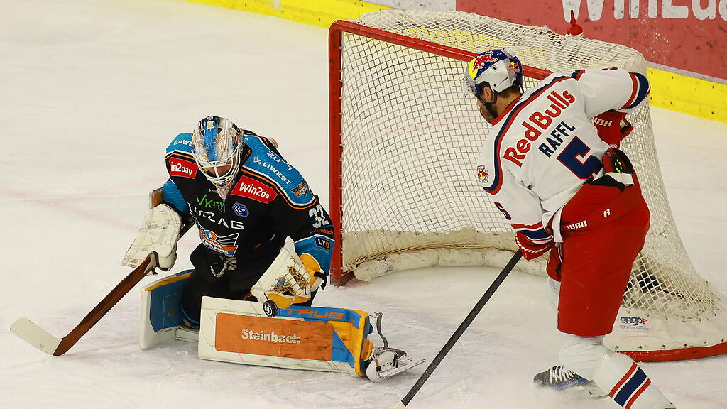 Eishockey: Red Bull Salzburg vs. Black Wings Linz