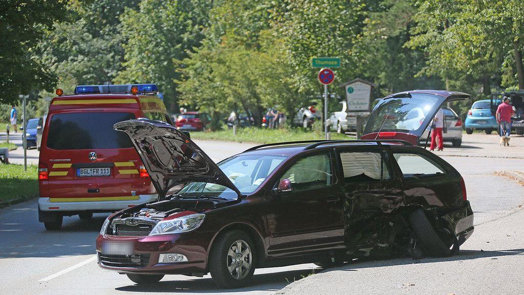 Verkehrsunfall am Thumsee
