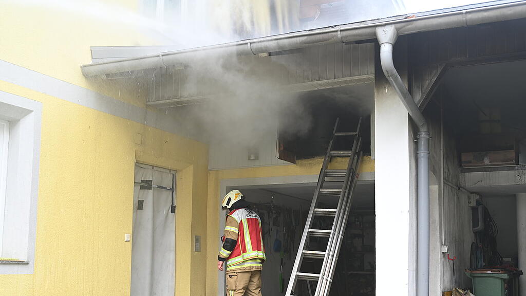 Garagenbrand St. Johann