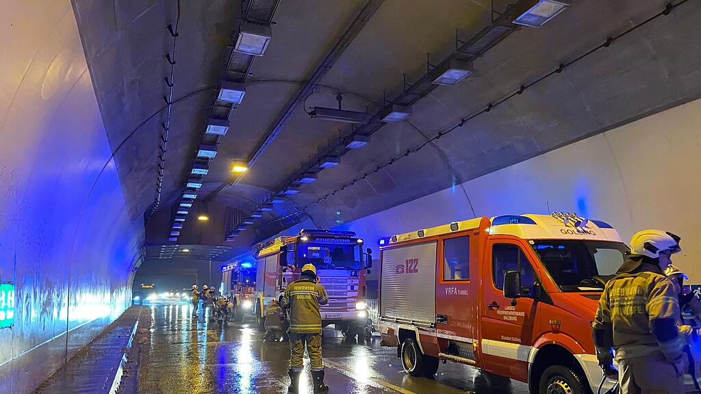 Unfall A10 Hiefler Tunnel