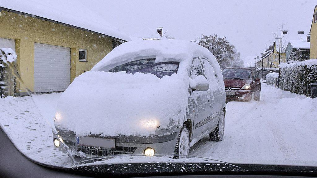 Schneemassen in Salzburg