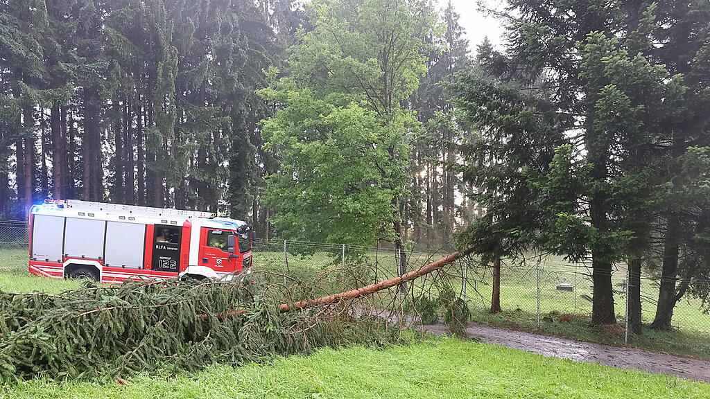Unwetter Hallwang