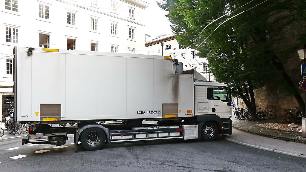 Lkw Münzgasse