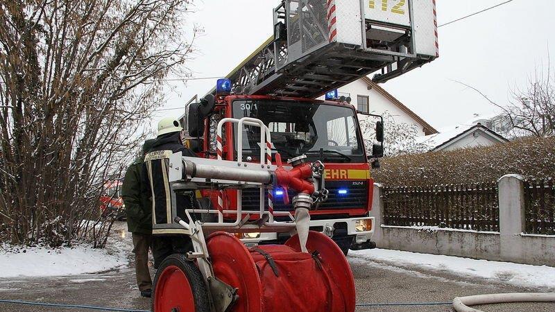 Kellerbrand in Freilassing