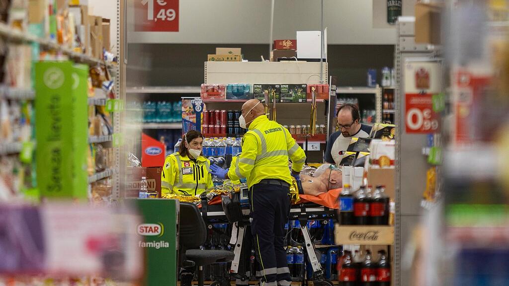Messerattacke in Supermarkt in Mailand