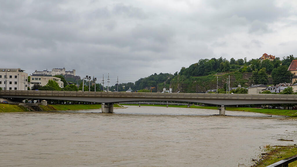 Radunterführungen entlang der Salzach gesperrt