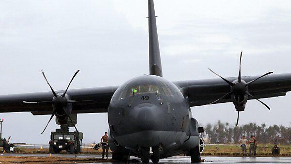 Transportmaschine war vom Typ Hercules C130