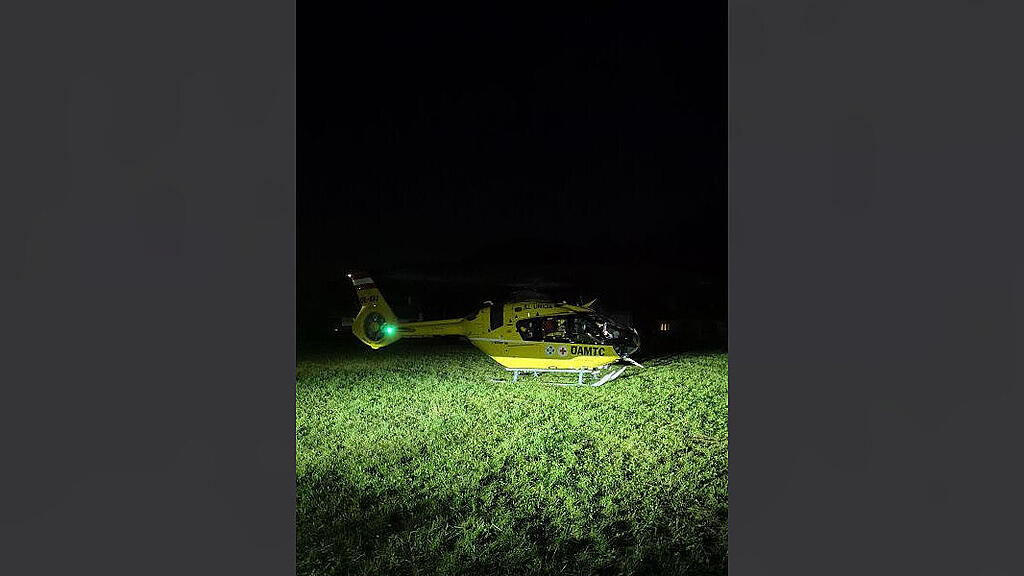 Rettungsaktion Bergsteiger Annaberg