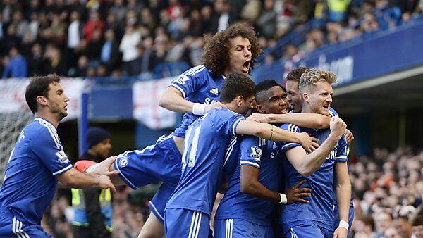 Chelsea-Spieler hatten sechs Tore zu bejubeln