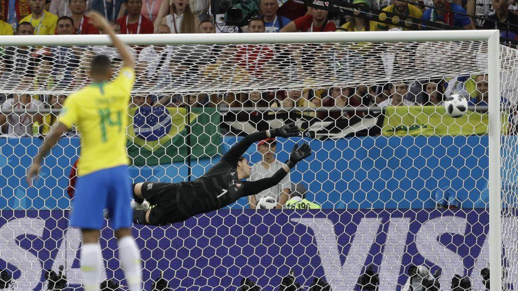 Fußball-WM: Brasilien - Schweiz 1:1