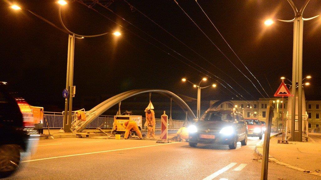 Karolinenbrücke: Sanierung November