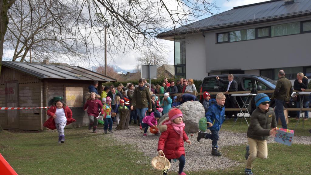Ostereiersuchen in Niederalm veranstaltet von der SPÖ Anif