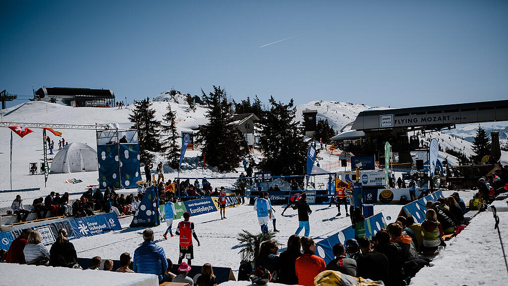 Snow Volleyball Wagrain