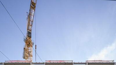 Perron, Baustelle