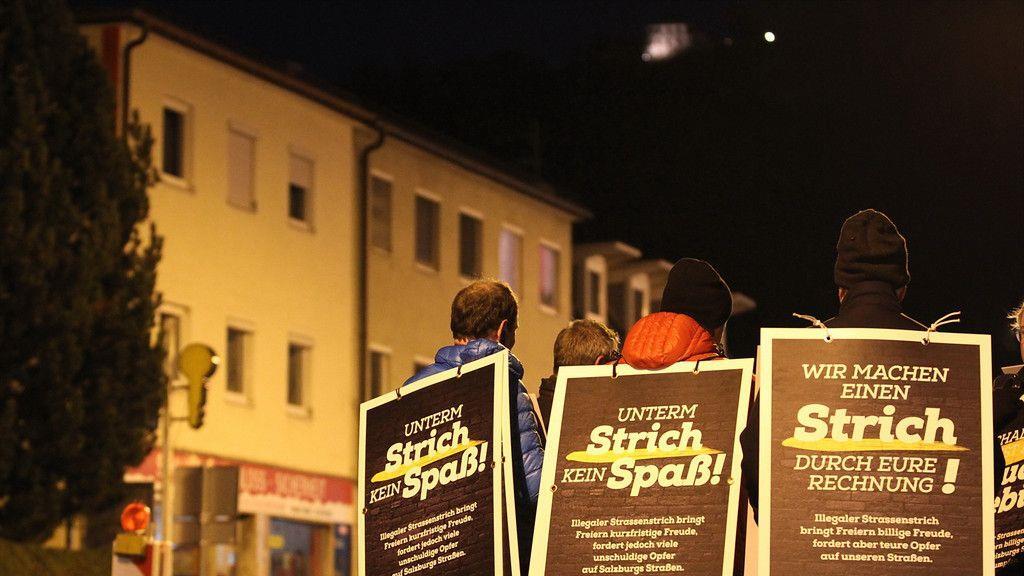 Schallmoos: Anrainer gehen gegen den Straßenstrich auf die Straße