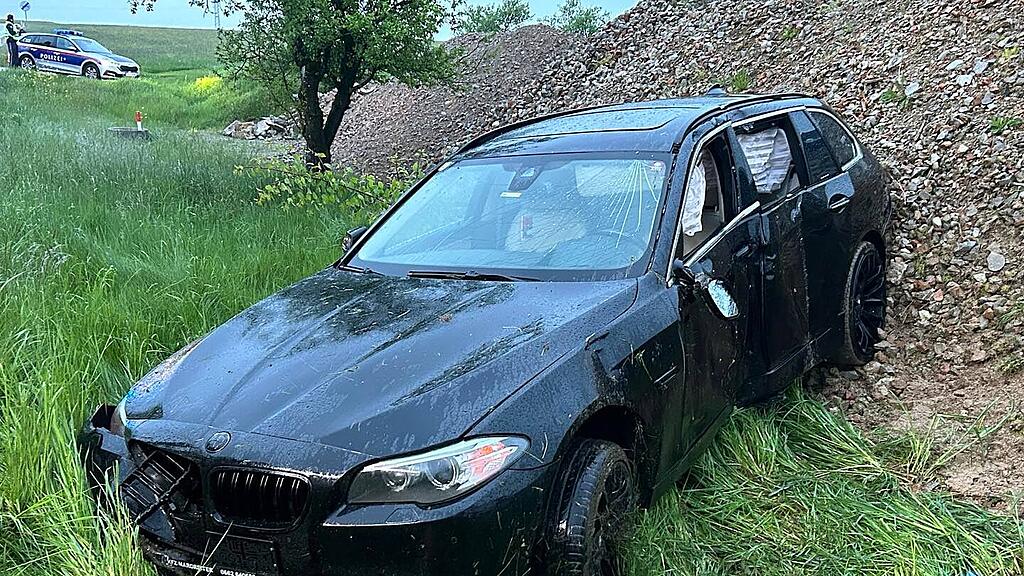 Unfall auf Obertrumer Landesstraße