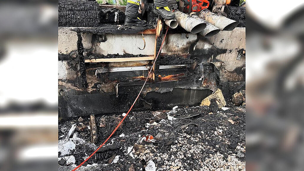 Dachstuhlbrand in Salzburg-Morzg