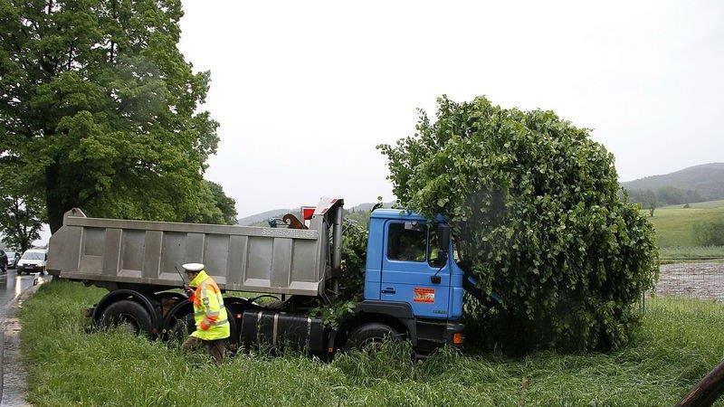 Aufham: Bilder der Unbfallstelle