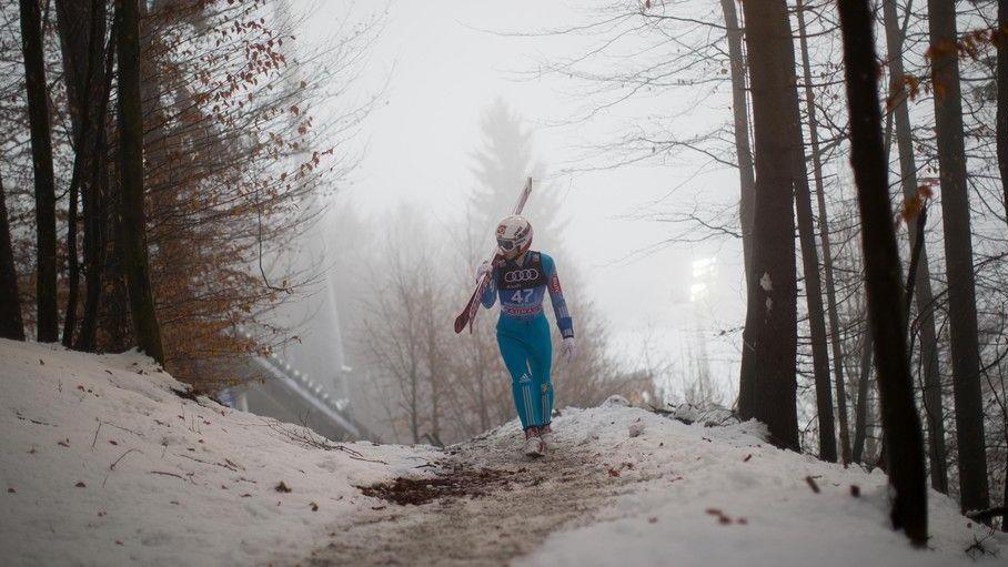 Vierschanzentournee: Training in Bischofshofen