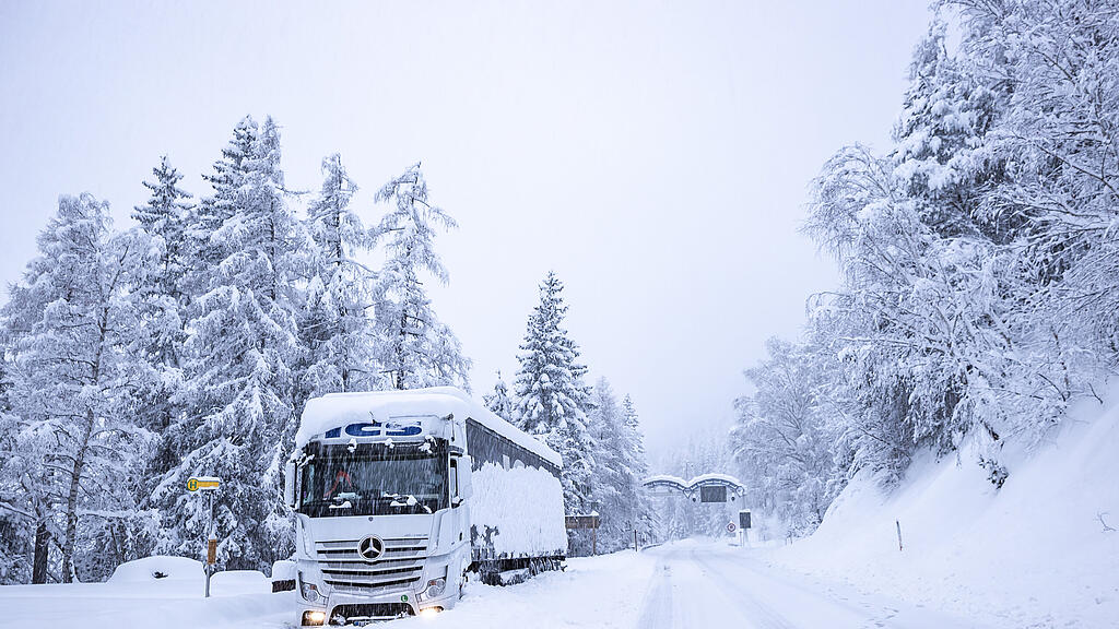 Wintereinbruch in Osttirol und K\u00e4rnten