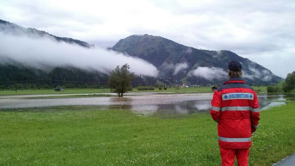 Einsatz der Wasserrettung in Mittersill