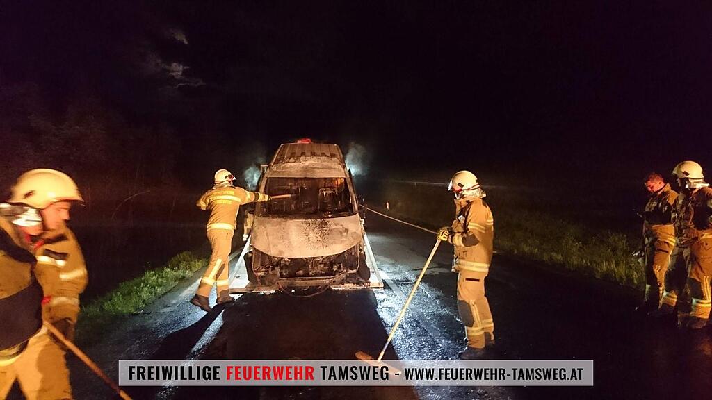 Brand Taxibus Tamsweg