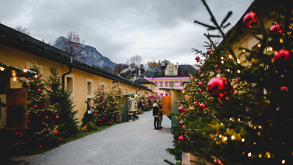 Er\u00f6ffnung Hellbrunner Adventzauber 2022