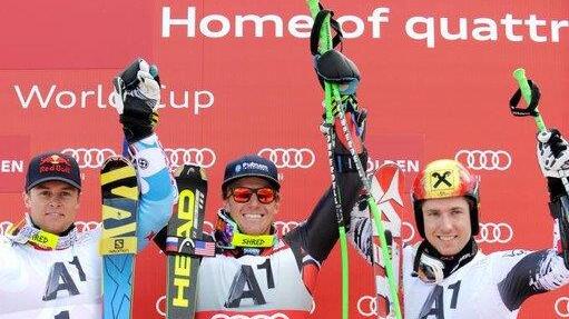 Hirscher im Sölden-RTL Dritter