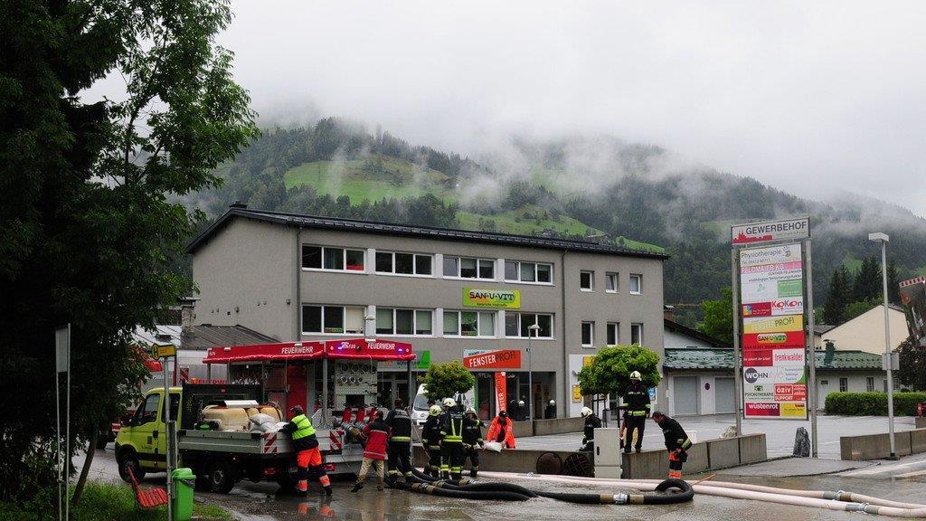 Hochwasserschutz in St. Johann