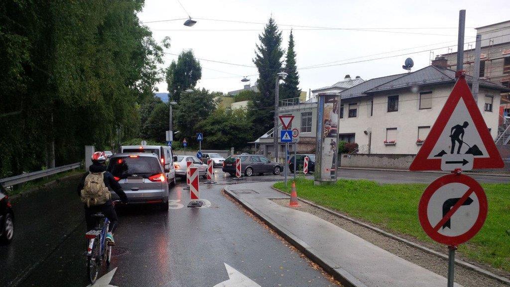 Baustellen-Chaos in Salzburg