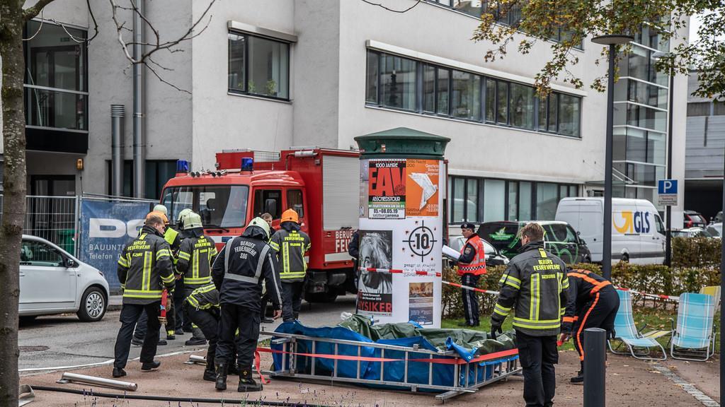 Chemikalienaustritt im LKH Salzburg
