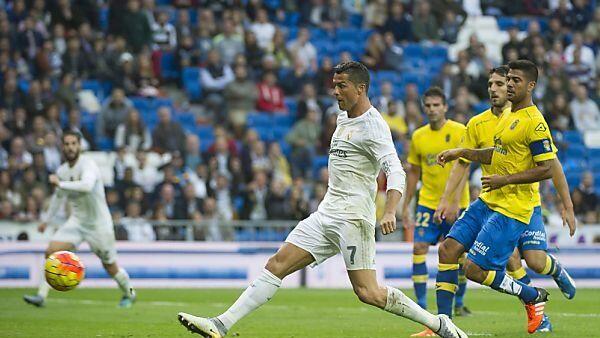 Ronaldo reihte sich unter die Torschützen