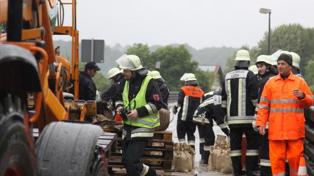 Hochwasser in Tittmoning