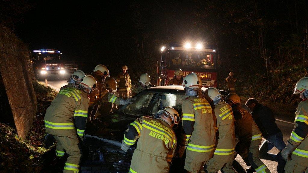Frontalcrash in Abtenau