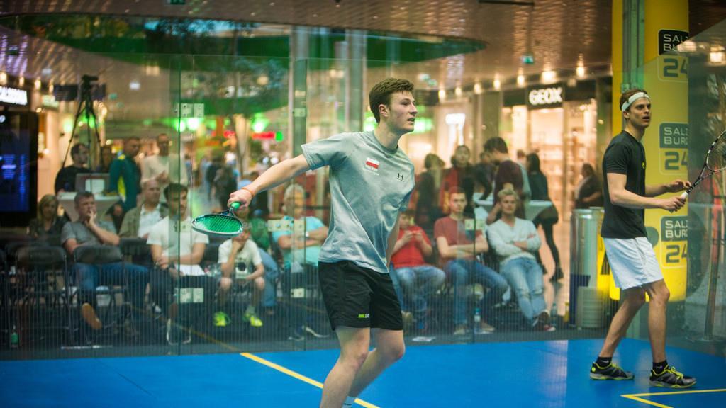 Squash im Europark