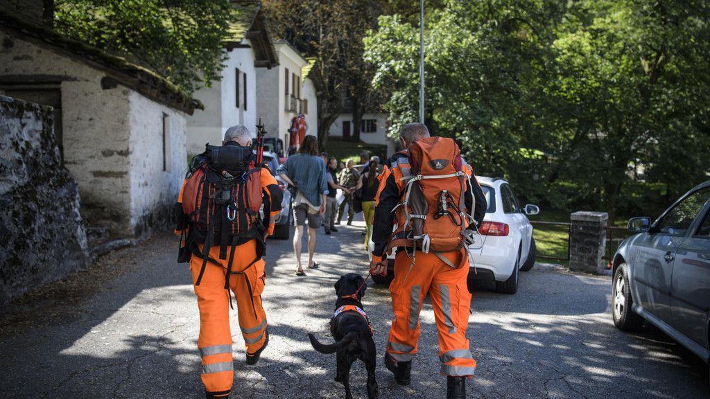Bergsturz in der Schweiz I