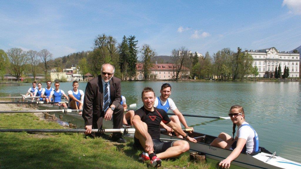Salzburgs Ruderer in Aktion