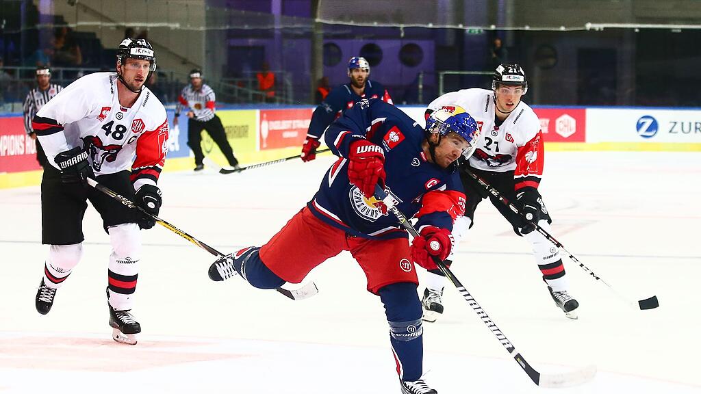 Die Bulls holten ihren ersten CHL-Sieg in der noch jungen Saison.