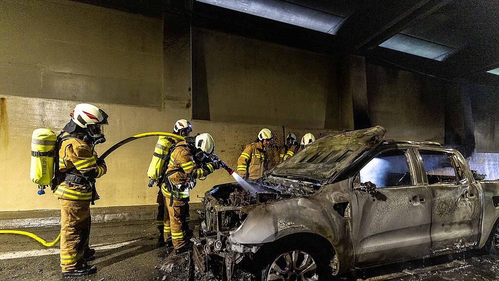 Autobrand Tauerntunnel II