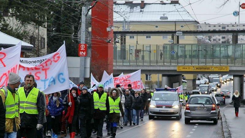 Großdemo der Beamten
