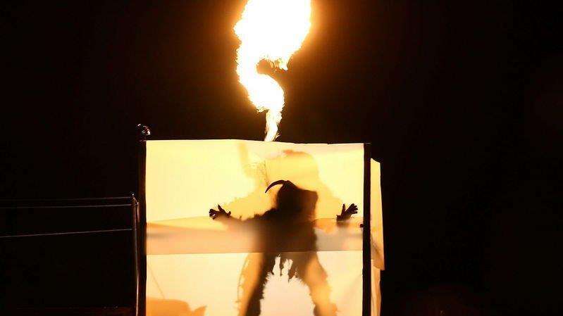 Krampusse in Niederalm