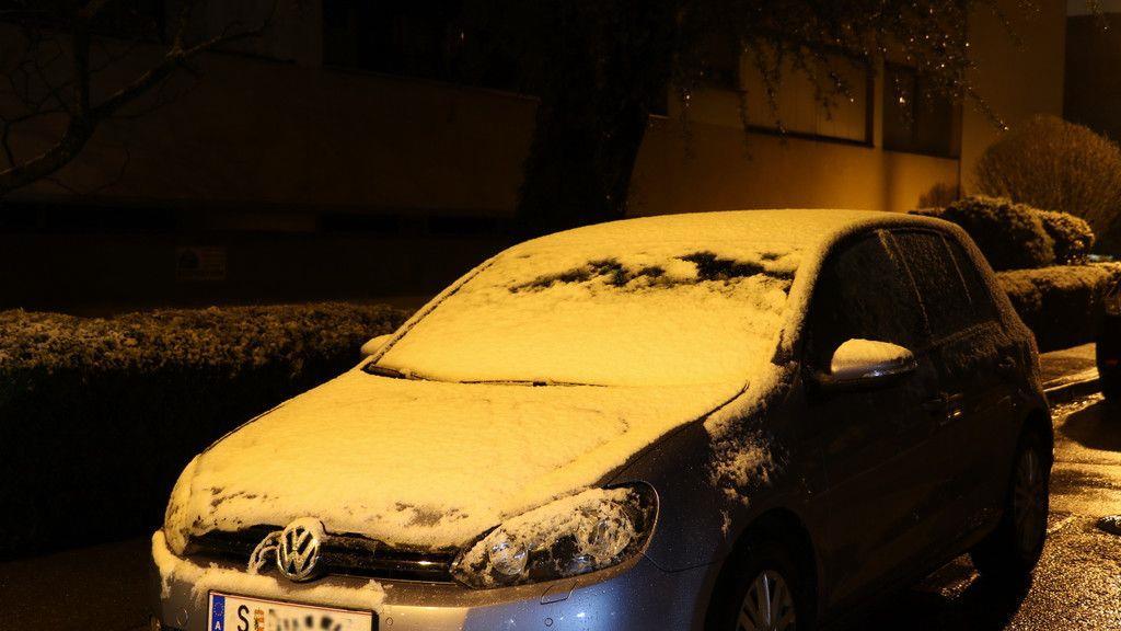 Wintereinbruch in der Mozartstadt