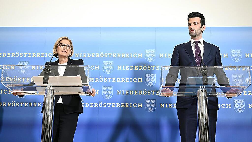 Mikl-Leitner und Landbauer präsentierten Details zum Übereinkommen