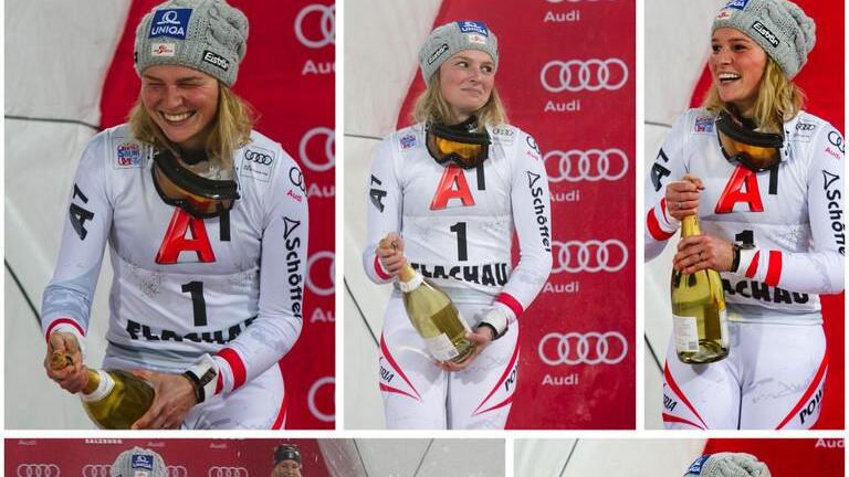 Mega-Stimmung beim Nachtslalom in Flachau