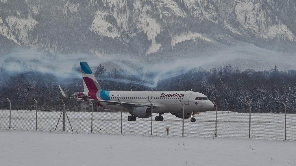 Eurowings landet A320 erstmals in Salzburg II