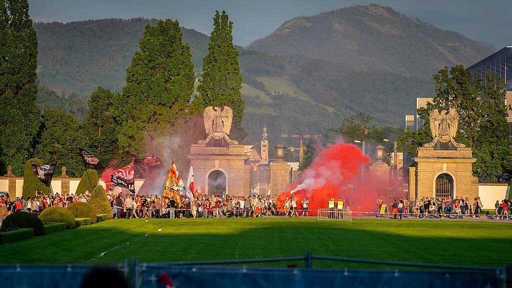 Red Bull Salzburgs Meisterfeier I