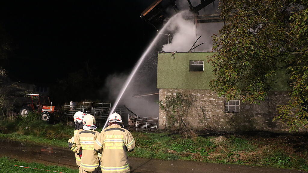 Großbrand Pfongau