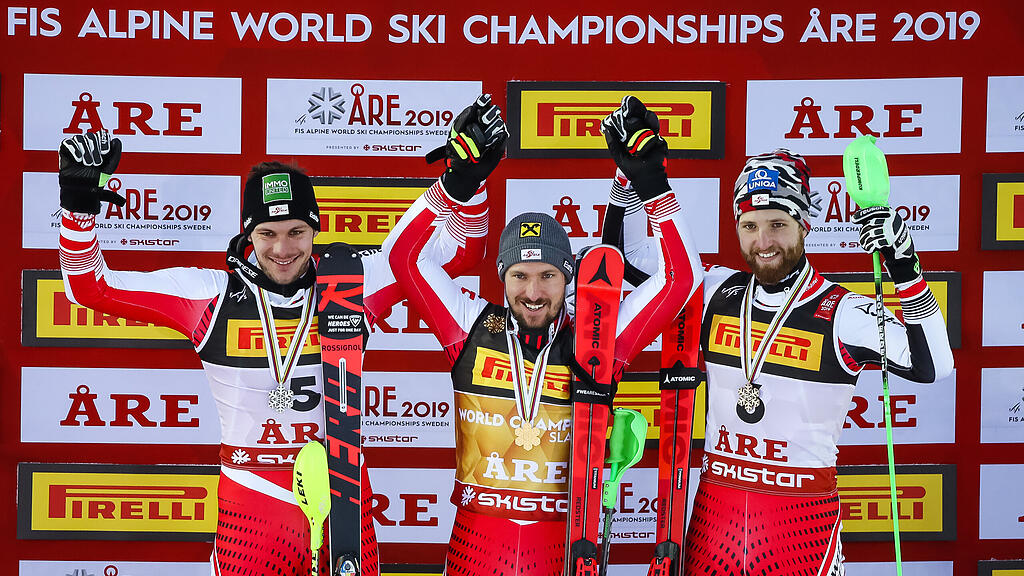 Hirscher-Jubel in Aare
