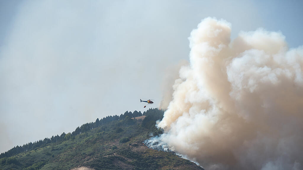 Waldbrand Gran Canaria
